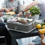 Barbecook BC-ELE-1003 E-Carlo elektromos asztali grill, szürke, 42,5x33x16,5cm - Image 3