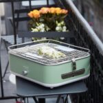 Barbecook BC-ELE-1002 E-Carlo elektromos asztali grill, zöld, 42,5x33x16,5cm - Image 2