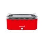 Barbecook BC-CHA-1019 Carlo asztali faszenes grill, piros, 44x33x21cm - Image 2