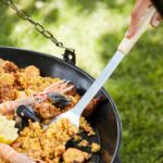 Barbecook BC-ACC-7071 rozsdamentes acél forgató lapát, gumifa nyél, 100% FSC, 46cm - Image 2