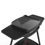 Barbecook BC-ELE-4001 Alexia 5111 elektromos grill, oldalsó asztal, kerék, fekete, 84x55x97cm - Image 2