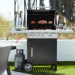 Barbecook BC-GAS-2003 Spring 3212 gázgrill, tárolóval, oldalégővel, 133x57x115cm - Image 5