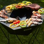Barbecook BC-WOO-6016 Rila tűzkosár és grill, 80x75x71cm - Image 2