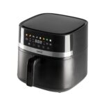 Home HGAF8 digitális air fryer, forrólevegős fritőz, 8 liter kapacitás, 2000 W, hőmérsékleti tartomány 80 – 200 °C