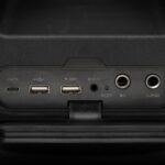 SAL BTCUBE hordozható Boombox, vezeték nélküli hangszóró, 70 watt, 3 hangszóró, Bluetooth TWS, IPX4, beépített akkumulátor - Image 4