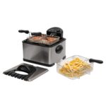 Home HGOLS4 olajsütő, 2000 W, max. 6 literes olajtartály, rozsdamentes készülékház, 3 sütőkosár - Image 5