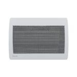 Noirot E184113 Radiance H 1000 BL elektromos hősugárzó panel, 1000 W, IP24 védettség, beépített termosztát LCD kijelzővel, fali kivitel
