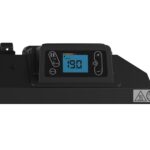 Noirot E211125 Verlys 1500 NR elektromos radiátor, 1500 W, konvektív és infravörös fűtési mód, IP24 védettség, edzett üveg előlap, antracit szürke - Image 2