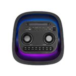 SAL PAR2400BT party hangdoboz, 160 Watt, beépített akkumulátor és LED fény, Bluetooth, USB/microSD zenelejátszás, gitár és mikrofon bemenetek, 2-utas, 3 hangszóró - Image 3