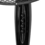 Home SF40BK állóventilátor, 45 W, 40cm-es lapátátmérő, 3 sebességfokozat, oszcillálás, állítható fejdőlésszög, fekete színű - Image 3