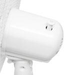 Home SF40WH állóventilátor, 45 W, 40cm-es lapátátmérő, 3 sebességfokozat, oszcillálás, állítható fejdőlésszög, fehér színű - Image 4