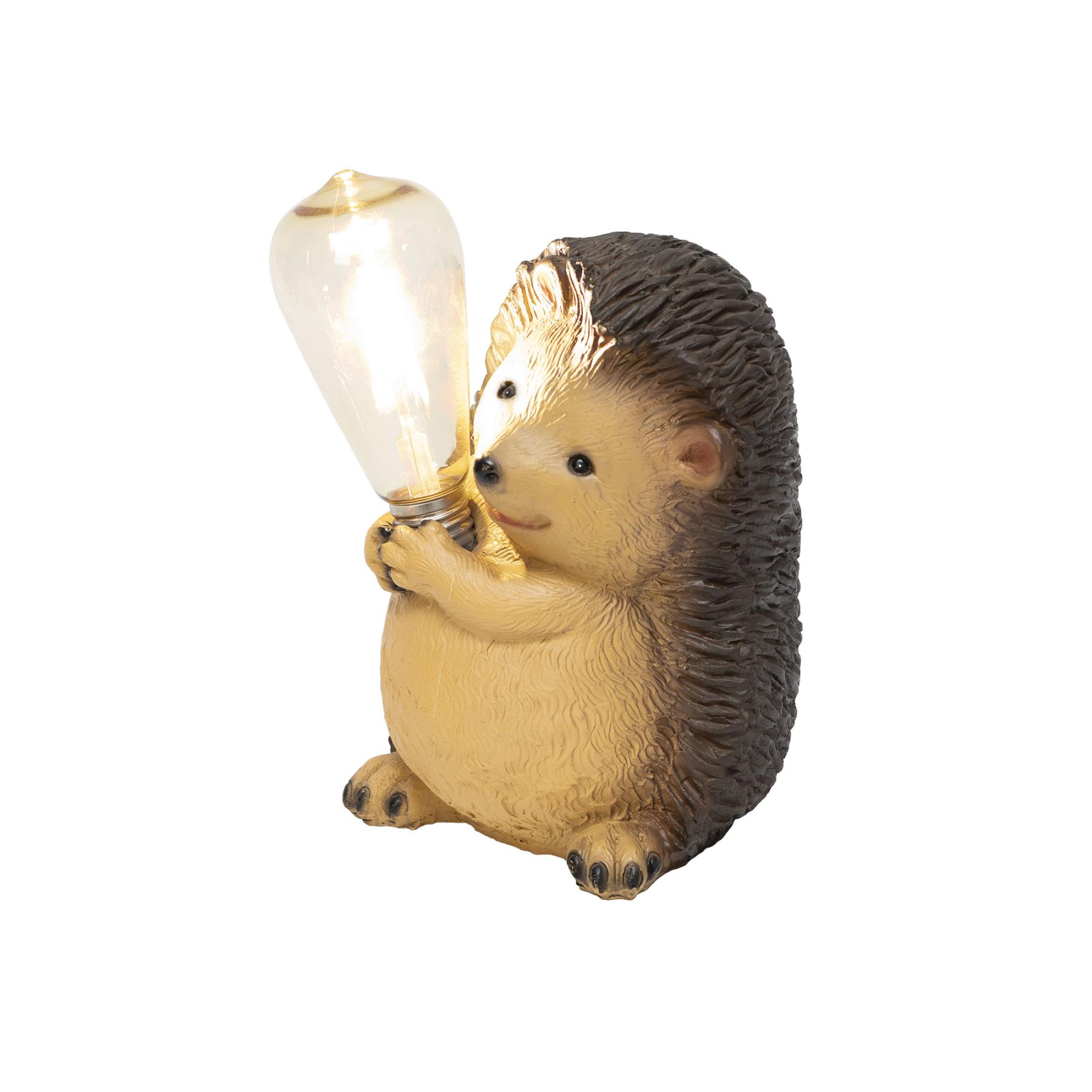 18999 Home MX649S napelemes kerti lámpa, süni villanykörtével, 1 db melegfehér filament LED, 300 mAh akkumulátor, 899 g, műgyanta - Image 1