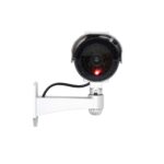 HOME HSK160 kültéri napelemes álkamera, villogó piros LED, körbe forgatható, egyszerű felszerelés, akkumulátoros tápellátás opció, élethű kamera megjelenés, IP44 - Image 2