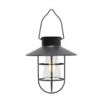 Home MX655 napelemes kerti lámpa, 6 db-os display, 1 db melegfehér filament LED, műanyag, 160 g