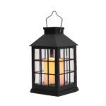 Home MXLTN1 napelemes lámpás, 1db melegfehér LED, valósághű lángeffekt, akkumulátor, 6db-os display