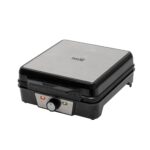 Home HGOS4 ostyasütő és sajtos tallér sütő, 1200 W, rozsdamentes burkolat, jelzőfények, 160–235 °C - Image 2