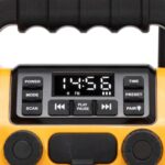 SAL BTWORKPRO munka- és szabadidő hangszóró, multimédia lejátszó, Bluetooth, LED lámpa, power bank, IP55, ütésálló - Image 5