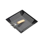 Home GRT02 tapadásmentes sütőkosár, nyéllel, szögletes kialakítás, tapadásmentes bevonat, 305x305x50 mm - Image 2