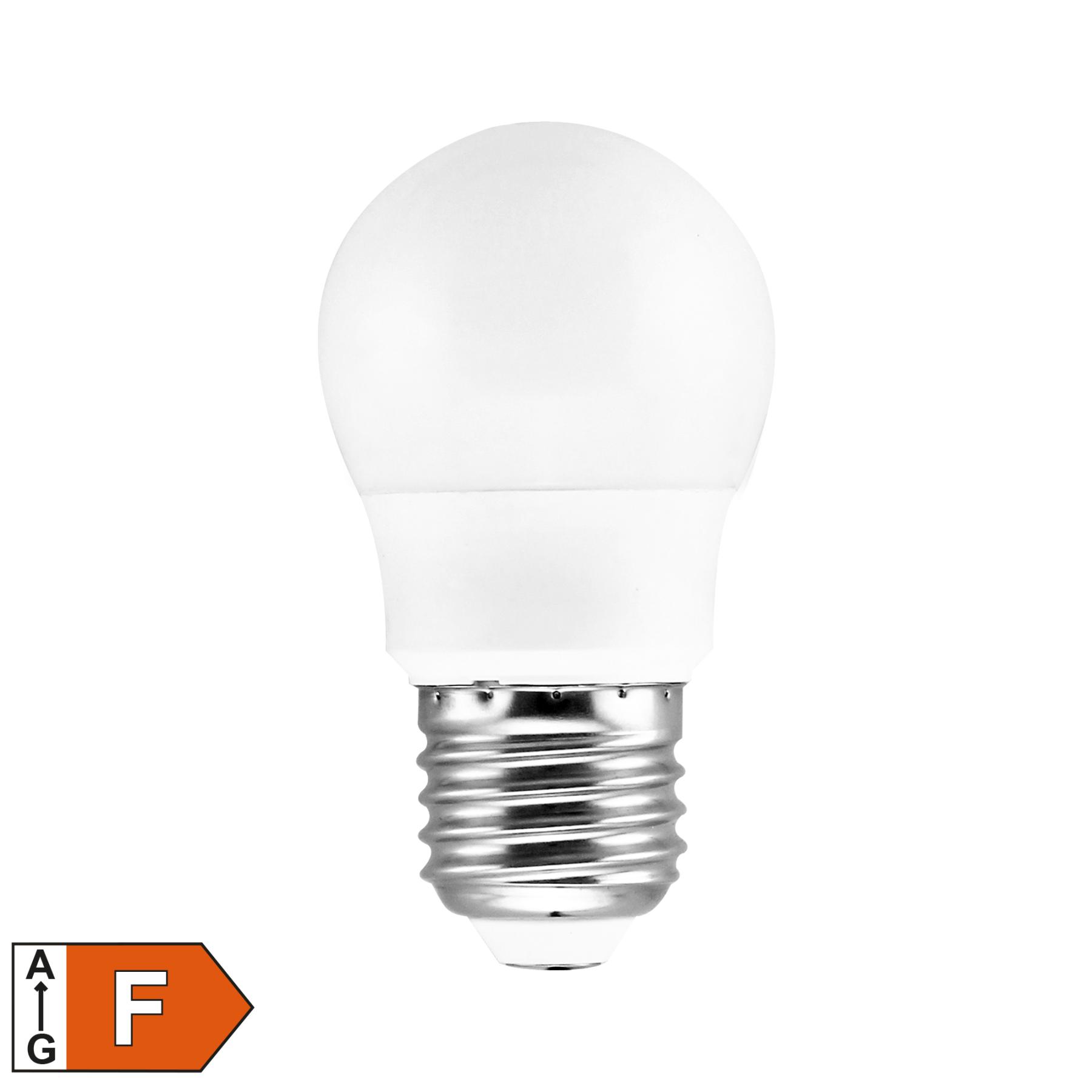 19094 PROSTO LS-G45-E27-5-CW LED fényforrás, mini gömb, 5W, E27, 5000K - Image 1