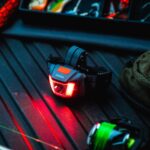 NEBO NEB-HLP-1011-G EINSTEIN 250 fejlámpa, 250 lm - 30 lm, 106 m, 7 funkció, IP44, 3 x AAA elem - Image 3