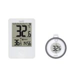 Home HCP60 vezeték nélküli úszó medence hőmérő, külső-belső hőmérséklet, min/max hőmérsékletek rögzítése, pontos idő, elemes működtetés - Image 2