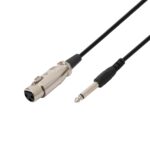 SAL M13 asztali mikrofon, professzionális, LED üzemjelző és fénygyűrű, kardioid irány karakterisztika, XLR csatlakozó, elemes tápellátás - Image 4