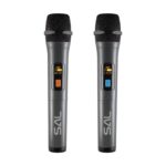 SAL PARCUBE boombox, 100 W, 2db vezeték nélküli mikrofon, 5db hangszóró, LED fényeffekt, IPX5 védelem, Bluetooth - Image 4