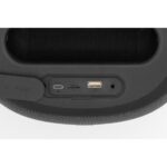 SAL PARCUBE boombox, 100 W, 2db vezeték nélküli mikrofon, 5db hangszóró, LED fényeffekt, IPX5 védelem, Bluetooth - Image 6