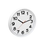 Home AWC300WH fali óra, üveg előlap, kontrasztos, jól leolvasható számlap, 1xAA elem tápellátás, átmérő 300mm