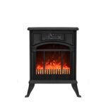 Home FKK12 Szabadon álló elektromos látványkandalló, 1900 W, 2 fokozat, felső kifújási pont