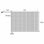 HOME KIN294DWW DOT LED-es fényfüggöny, 294db melegfehér DOT LED, 2m hosszú, állófényű, adapteres tápellátás, kül- és beltéri kivitel - Image 2