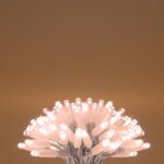 HOME KSIW200WW sorolható fényfüzér, 20 méter , 200db melegfehér LED, fehér vezeték, kül- és beltéri kivitel - Image 2