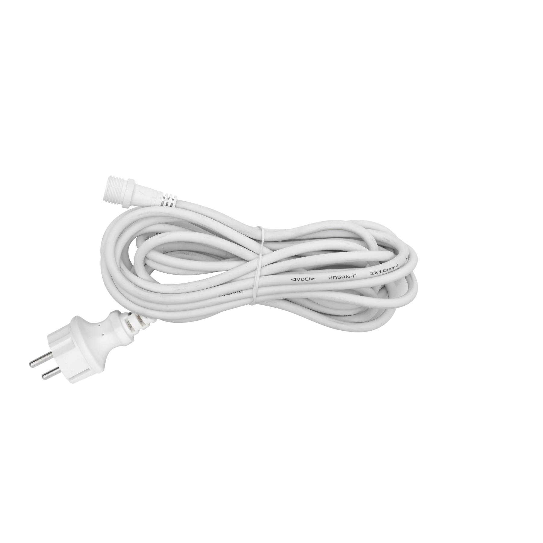 19326 HOME KSHW5 hálózati csatlakozókábel, 5 m, fehér, kül- és beltéri kivitel - Image 1