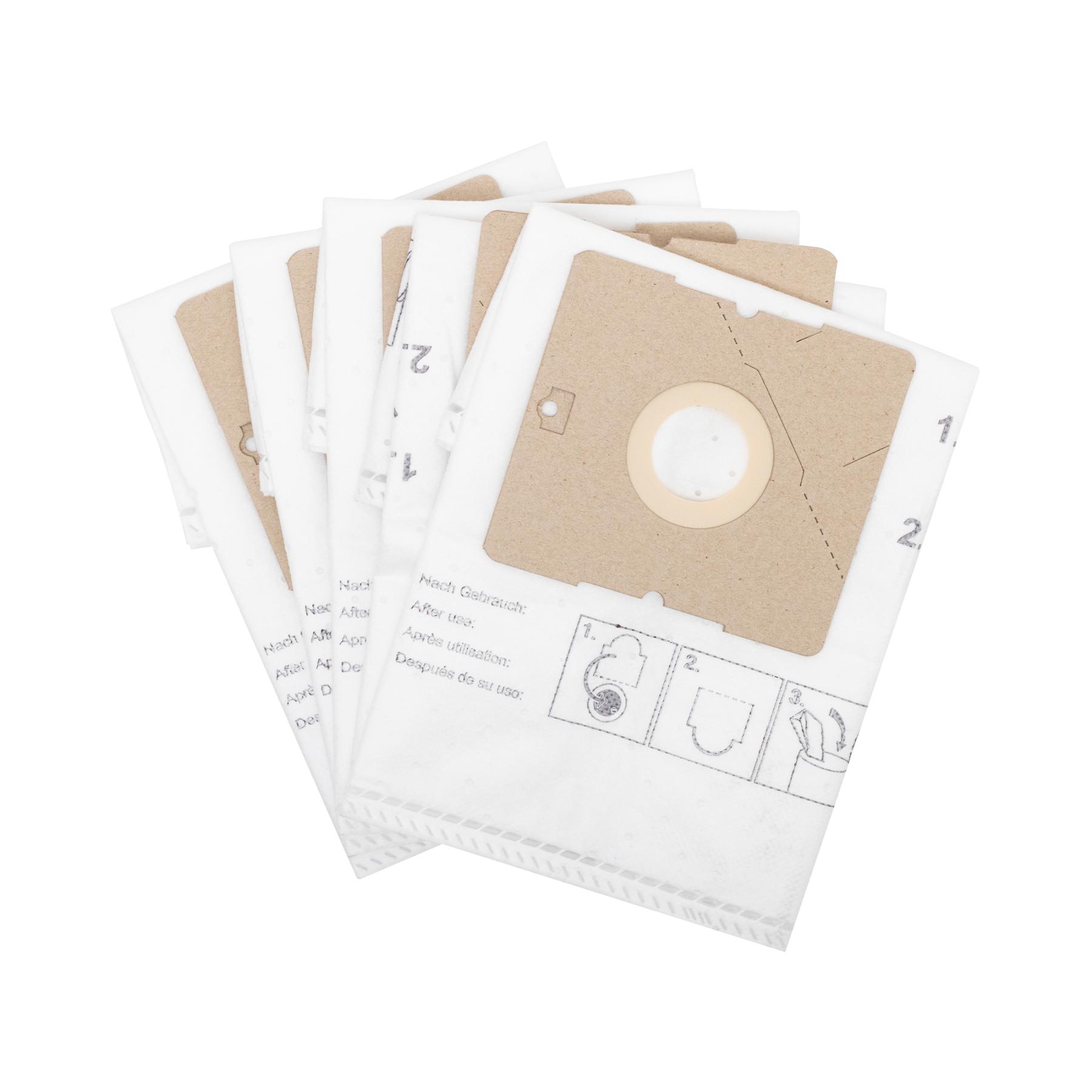 19363 MIDEA MP3L porszívó porzsák, mikroszűrős, 3 liter űrtartalom, 5db/csomag, 1db motorfilter - Image 1