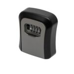 HOME SAFEKEY Számzáras kulcsszéf, masszív alumínium öntvény, négyjegyű számkód, 10.000 elvi kódvariáció, falra rögzítendő, kültérre is