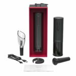 Prestigio PWO101BK Bolsena dugóhúzó készlet, fóliavágó, levegőztető, vákuumos dugó, 500 mAh beépített akkumulátor - Image 3