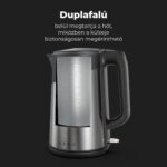 AENO AEK0003 EK3 elektromos vízforraló, max. 2200 W, 1,7 literes tartály, LED állapotjelző, rozsdamentes acél - Image 8