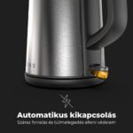 AENO AEK0003 EK3 elektromos vízforraló, max. 2200 W, 1,7 literes tartály, LED állapotjelző, rozsdamentes acél - Image 11