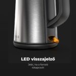AENO AEK0003 EK3 elektromos vízforraló, max. 2200 W, 1,7 literes tartály, LED állapotjelző, rozsdamentes acél - Image 4