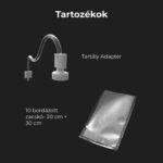 AENO AVS0001 VS1 vákuumcsomagoló, 65 kPa szívóteljesítmény, 4,5 liter/perc teljesítmény, 180 °C-os fűtési hőmérséklet, 30 cm-es maximum szélesség - Image 8