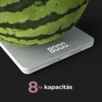 AENO AKS0001S KS1S intelligens konyhai mérleg, max. 8 kg kapacitás, LED kijelző, Bluetooth csatlakozás, edzett üvegfelület - Image 6