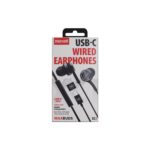 Maxell 348531 XC-1 USB-C fülhallgató, USB-C, 95 dB, 32 Ohm, beépített mikrofon, fekete - Image 2