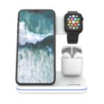 CANYON CNS-WCS302W 3in1 vezeték nélküli töltő, Qi szabvány, micro USB / lightning töltőport, fehér - Image 2