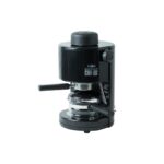 Szarvasi SZV-620 CAFE LUX kávéfőző, 800W, fekete színű, gőzcsappal, üveg kiöntő, biztonsági szelep, 304kPa nyomás