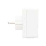 Home NV 23/WH hálózati elosztó, 3 EURO aljzat gyermekvédelemmel ellátva, max. 3 x 500 W, fehér - Image 3