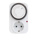 Home TG 3 mechanikus beltéri időzítő óra, 24 órára programozható, naponta ismétlődő kapcsolások, 250 V, 3680 W - Image 2