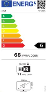 43' ASUS XG438QR Gamer monitor - Image 6