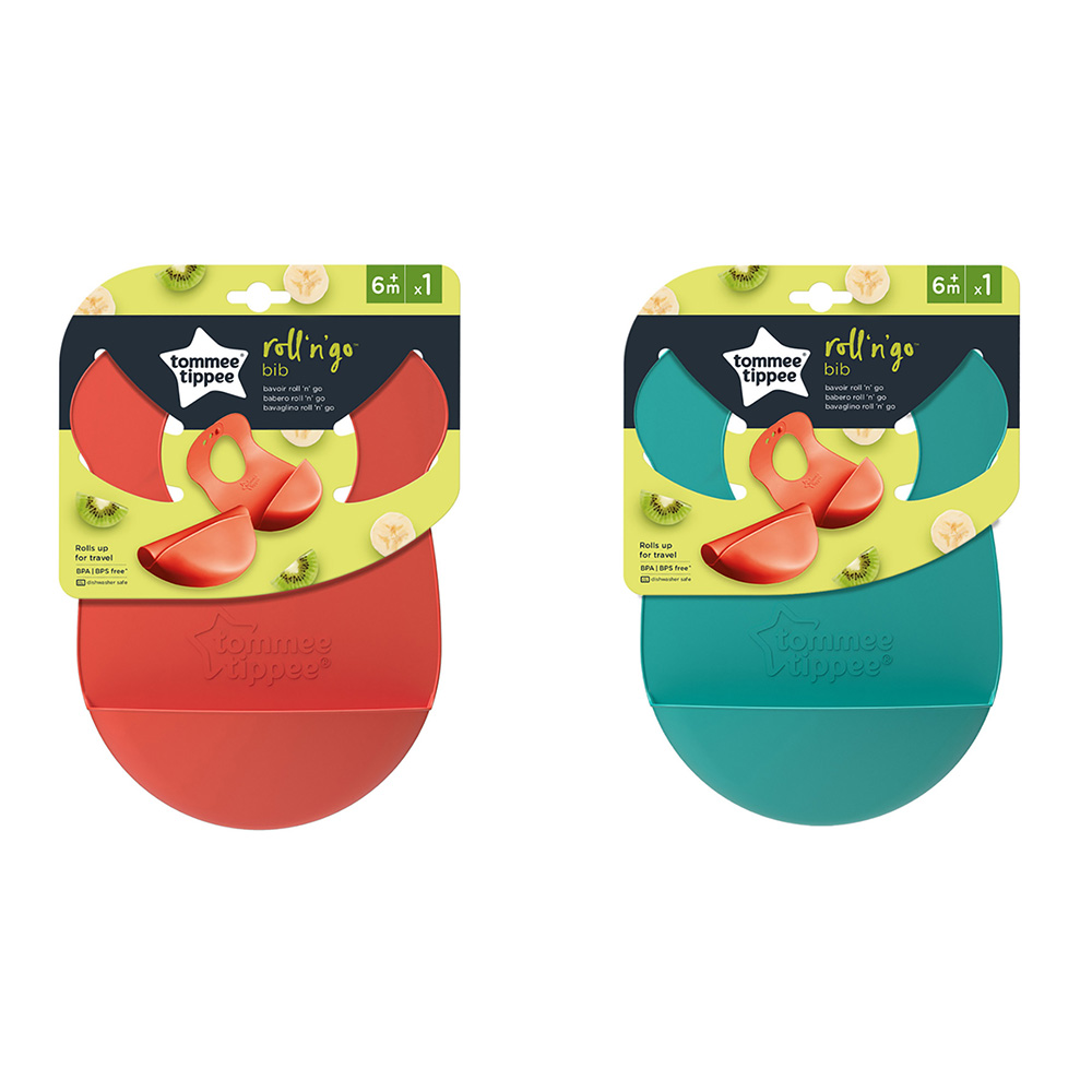 46351494_muanyag_eteto_eloke_csomagolas_01 Tommee Tippee mûanyag etetõ elõke (mosógépben mosható) - Image 1