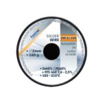 Home SW 2/100 forrasztóón, 2mm, 100g, európai gyártótól származó kiváló minőségű forrasztóón, összetétel: SN/PB: 60/40%, gyanta: 2,0% - Image 2