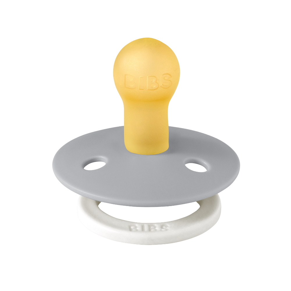 BIBS_jatszocumi_Colour_natur_kaucsuk_ejszakai_0_6_ho_delfin_1_db_1 BIBS játszócumi - Colour natúr kaucsuk éjszakai 0-6 hó delfin 1 db tasakban - Image 1